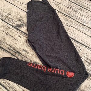 Pure Barre by Beyond Yoga Spacedye Medium Leggings